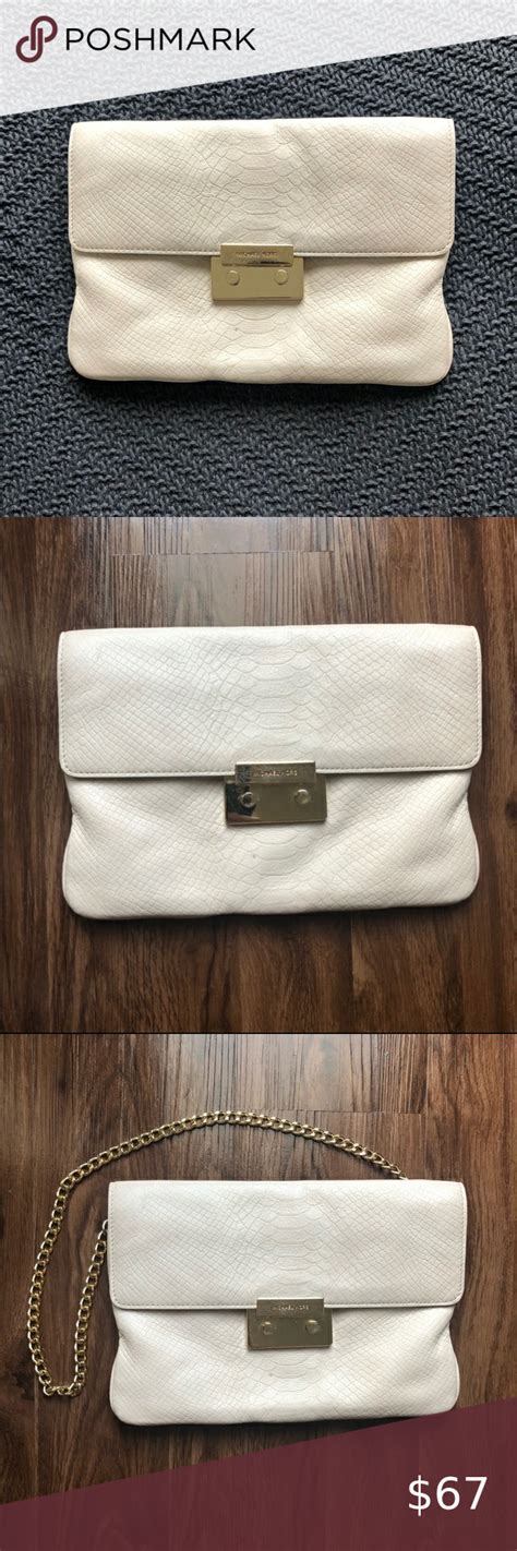 michael kors cream clutch bag|michael kors wristlet outlet.